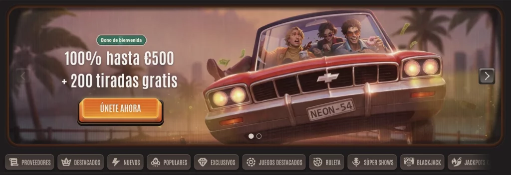 Neon54 Casino