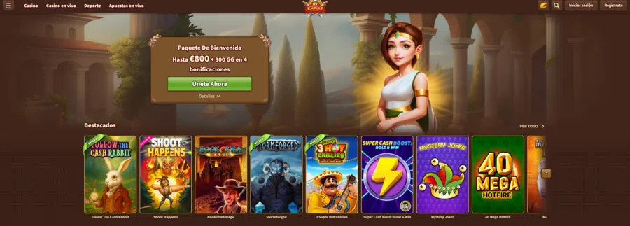 myempire casino
